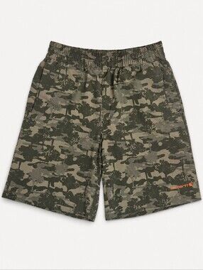 Carhartt Force Youth Camo Performance Shorts Size Medium (10–12)
